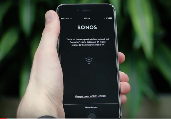 connect sonos boost to existing system