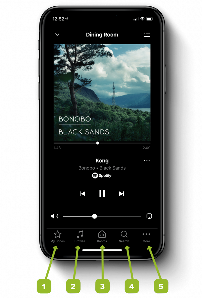 Ventilación bombilla Permanecer de pié The Sonos App: How it Works | Smart Home Sounds