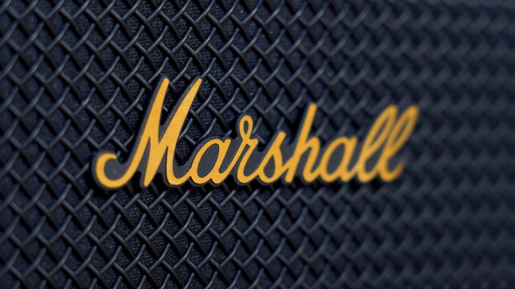 Marshall Emberton III Logo close-up