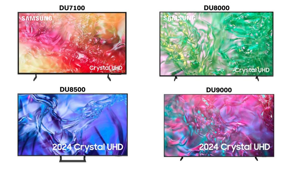 Samsung Crystal UHD TV Hero images