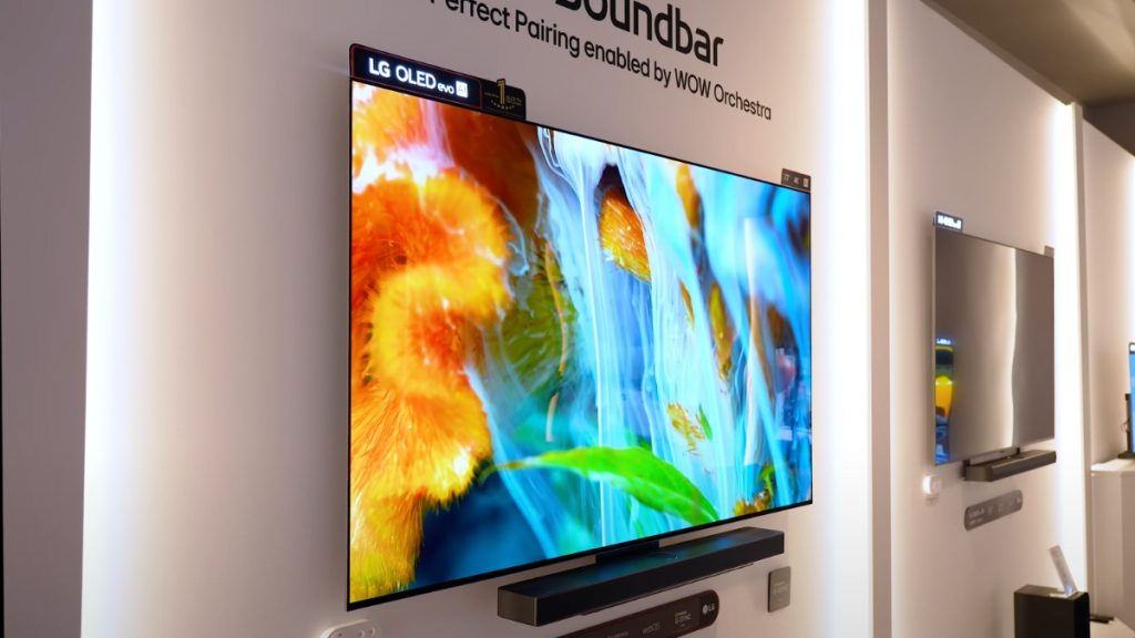 LG C5 OLED TV at CES